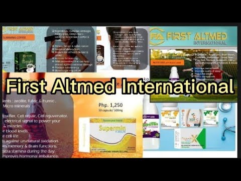 First Altmed International Product /Orientation - YouTube