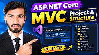 02 - Create Your First Project & Directory Structure Explained | ASP.NET Core MVC