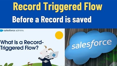 Salesforce: Flow Record before save  Update Account when a update is made on Account.