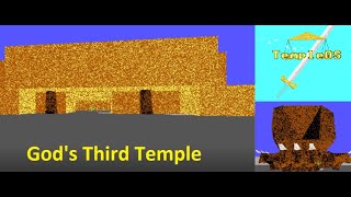 3D Temple of Solomon Rebuilt in TempleOS