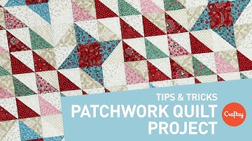 Patchwork quilt project: Perfect points every time | Craftsy Quilting Patterns