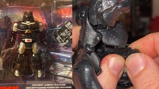 How to transform Transformers covert agent Ravage War for cybertron deluxe decepticons