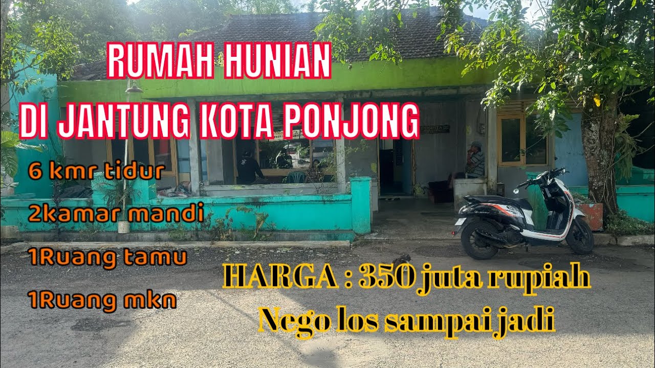 RUMAH DI JUAL DI JANTUNG KOTA BEDOYO  ( SANGAT SETRATEGIS ) @rajiproperty channel