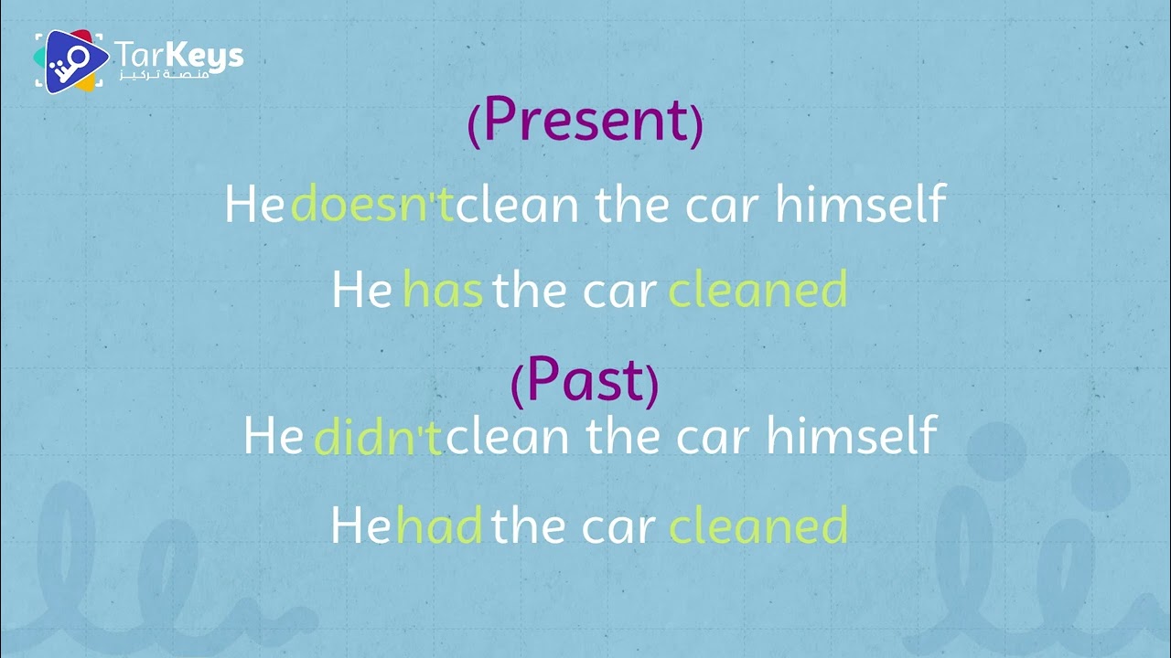 أفعال السببية (Causative Verbs) شرح شامل 🔍 | قواعد الإنكليزي للبكالوريا مع تركيز