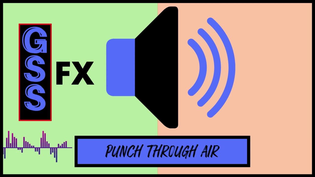 punch through air Sound Effect (No Copyright Sound) YouTube