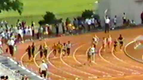 Girls 4 x 100m Relay - 1987 AAA Ohio State Track a...