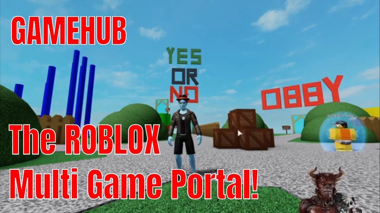 Gamehub The Roblox Multi Game Portal Youtube - roblox how to make a game hub