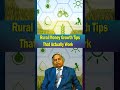 Rural Money Growth Tips That Actually Work | Money Mantan TV #shorts #ytshorts #moneymantantv #yt
