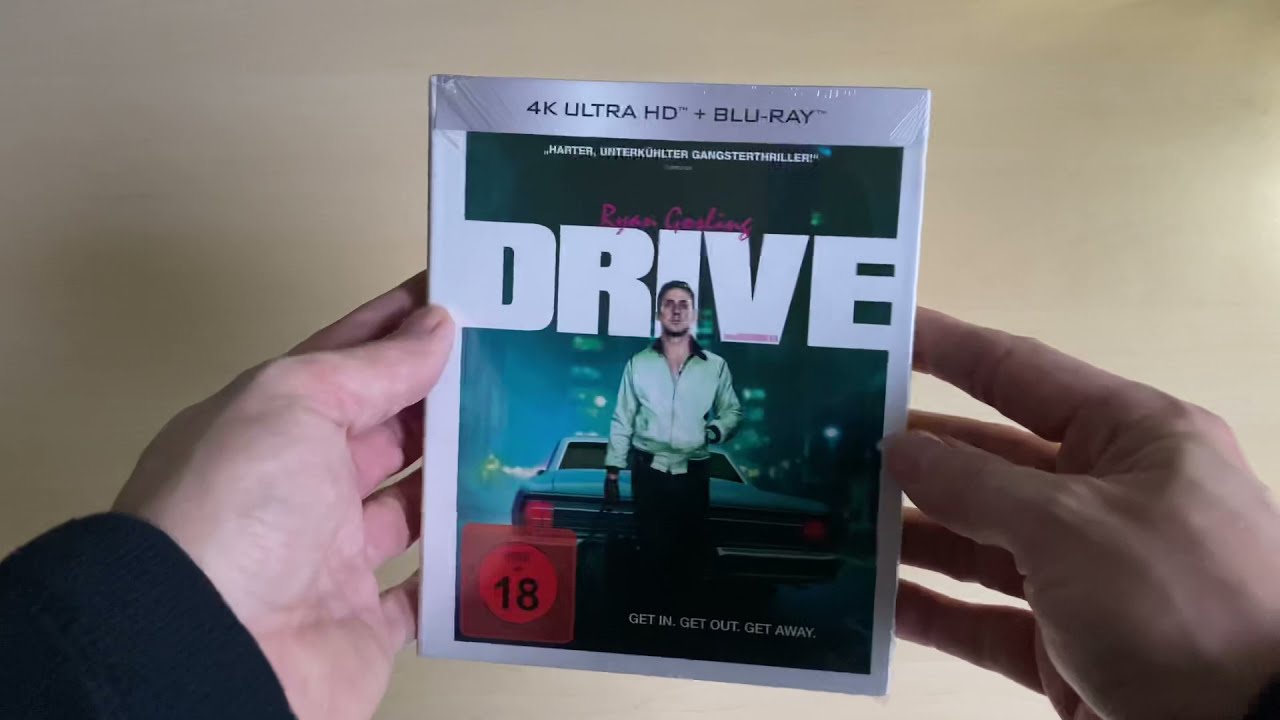 🟣 NEW! Drive (2011) Limited 4K UHD + Blu-ray Mediabook 