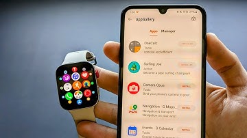 Install & Add More Apps on Huawei Watch Fit 3 ( AppGallery)