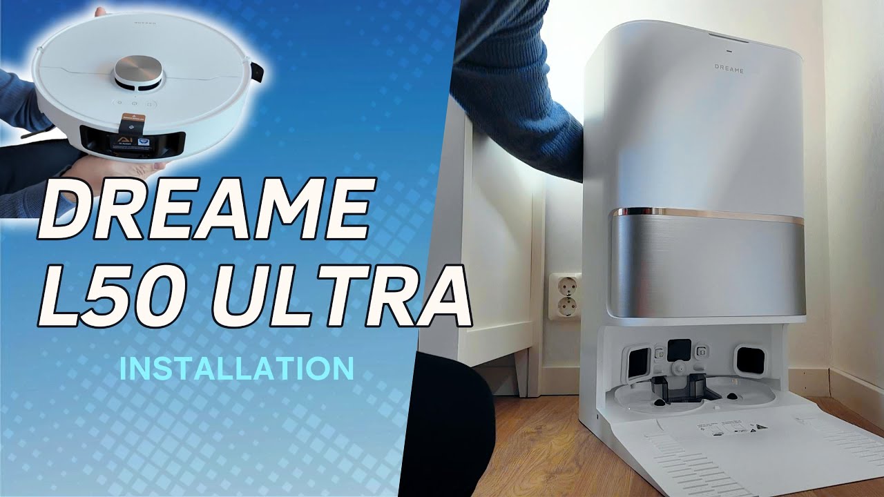 Installing the NEW Dreame L50 Ultra Robot Vacuum & Mop | Full Setup, Tips & Smart Home Integration