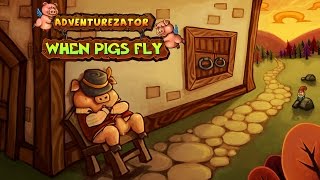 Adventurezator: When Pigs Fly [Gameplay, PC] screenshot 2