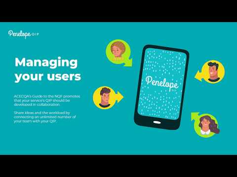 Penelope QIP - Adding a new user