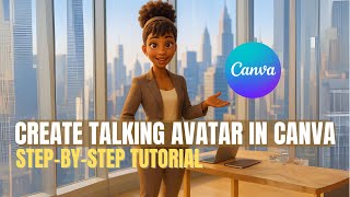 How To Create A Talking Avatar In Canva | Step-by-Step Tutorial