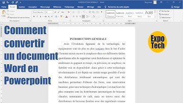 Comment convertir un document Word en PowerPoint #word #powerpoint #Wordpowerpoint #wordtopowerpoint