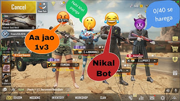 Random player call me noob & i challenge for 1v3  Tdm | iphone 8plus | Pubg mobile | Meshu gamer