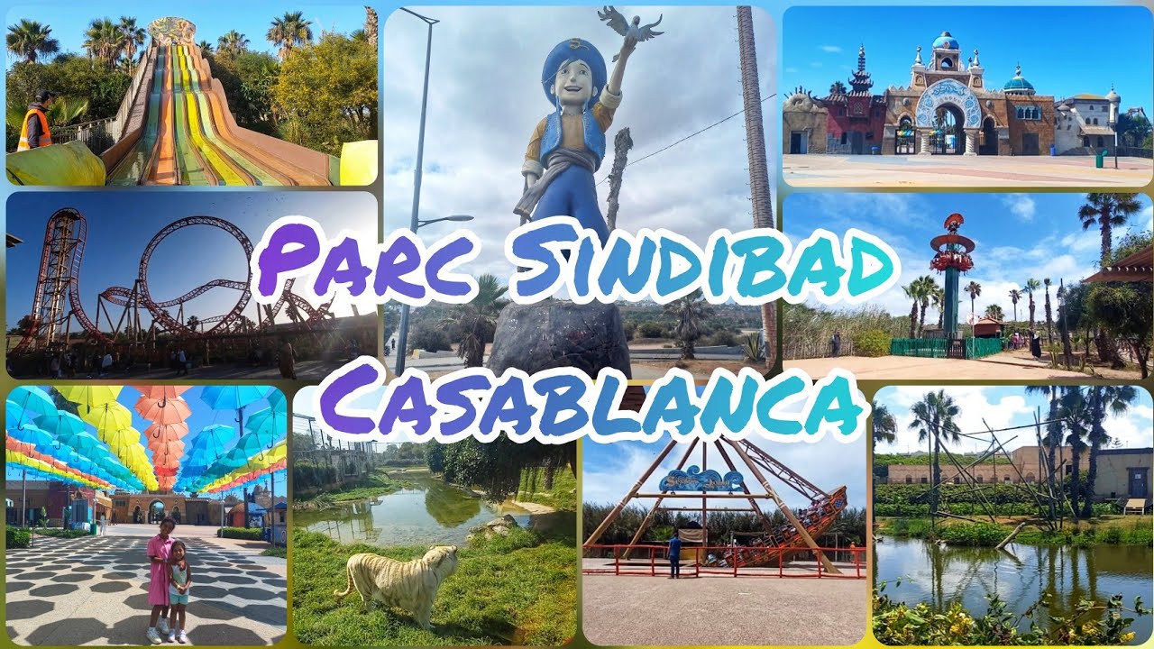 جولة في بارك سندباد بالدار البيضاء🛖مدينة ألعاب🎡🎠حديقة حيوانات🐅🦁معلومات حول ثمن الدخول و جميع الأنشطة