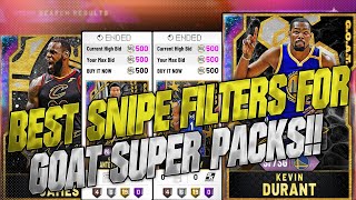 Wassup ya'll, we back with another banger and today, i'm going to be
showing you guys the best snipe filters can use new goat cards in g...