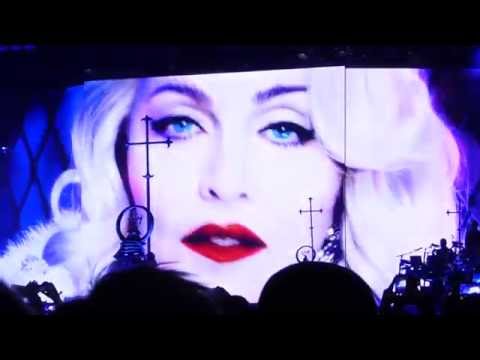 Madonna - Intro / Iconic - Rebel heart tour, Stockholm, Sweden 14/11 - 2015