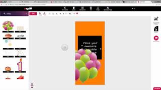 How to quickly layout chocolate on spiff graphic design editor screenshot 3