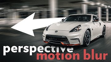 Perspective Motion Blur | Photoshop
