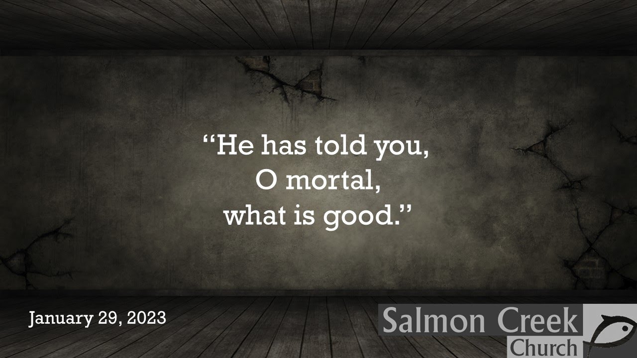 Salmon Creek Church Worship January 29th, 2023 YouTube