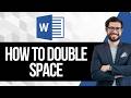 How To Double Space in Word