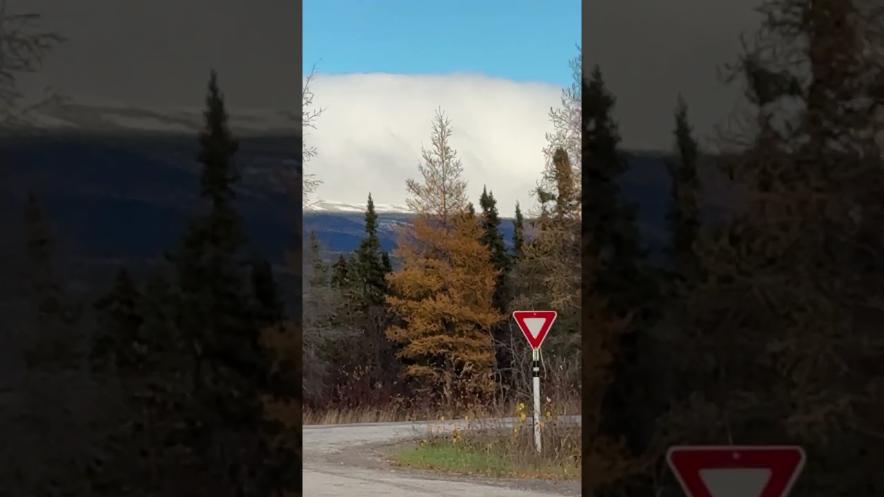 Start of Winter? Snowy Mountains in the Sahtu 