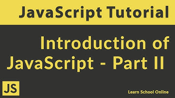 Javascript Tutorial -  JavaScript Basic Introduction Tutorial Part 2 | Learn Javascript Basic