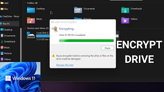 How to Encrypt Your Hard Drive in Windows 11 | Windows 11: Enable BitLocker drive encryption 2022