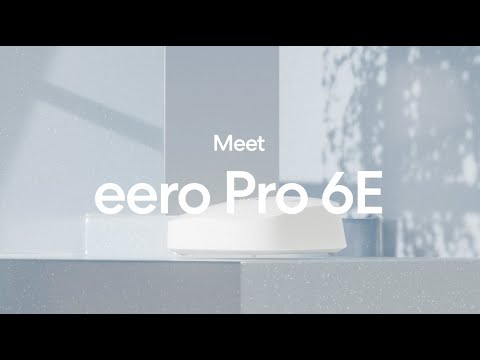 Amazon eero Pro 6Eの公式動画サムネイル