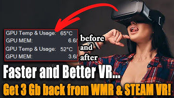 VR Gaming boost (DCS and others) - free 3-4 Gb of VRAM get FPS and quality back 💪 - WMR SteamVR fix