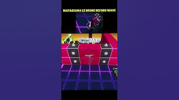 IMPOSSIBLE 🍷🗿 Epic Moment Secret Trick For Broke World Record Wave Block Dash Siuuu 😱 Wait For it ..