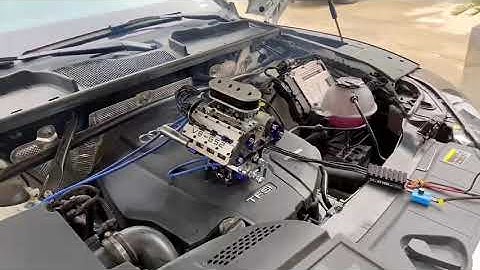 ENJOMOR V8-G52 Gasoline Engine Runs Again - EngineDIY