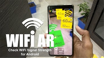 Wi-Fi AR Application 2022 | Check strong Wi-Fi network area | Signal Strength App for android.