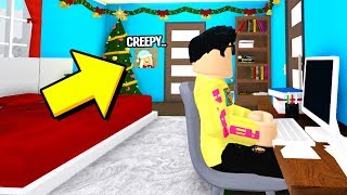 She Moved Into My House.. I Caught Her WATCHING Me.. (Roblox Bloxburg)