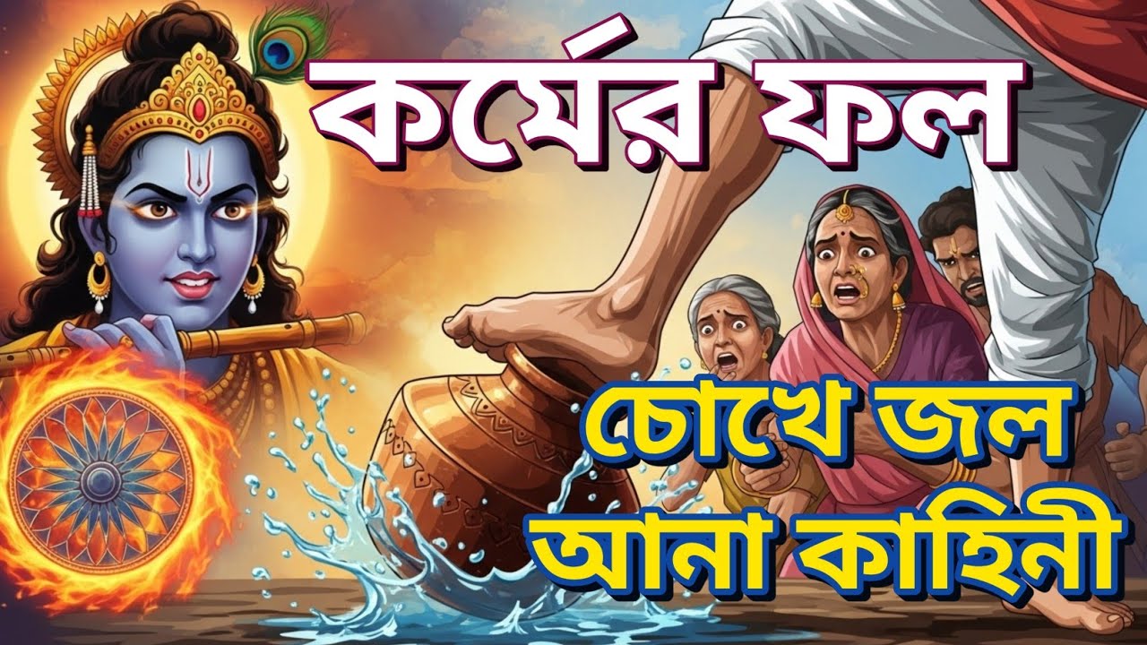 কর্মের ফল, চোখে জল আনা কাহিনী Bangla story | bangla motivational story