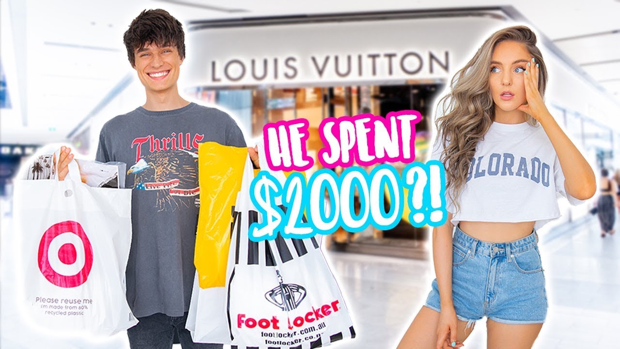 BUYING MY BF EVERYTHING HE WANTS FOR 24 HOURS!