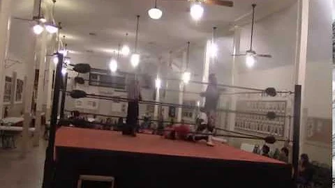 Brett The Wolfman vs Terry Hays.... Title on the l...