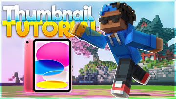 How to make Great Minecraft Thumbnails on Mobile || Minecraft Bedrock Edition