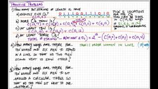 Combinations and Permutations Part 2
