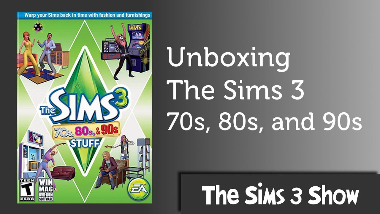 Install The Sims 3 70s, 80s, & 90s Stuff Pack Free - Tutorial