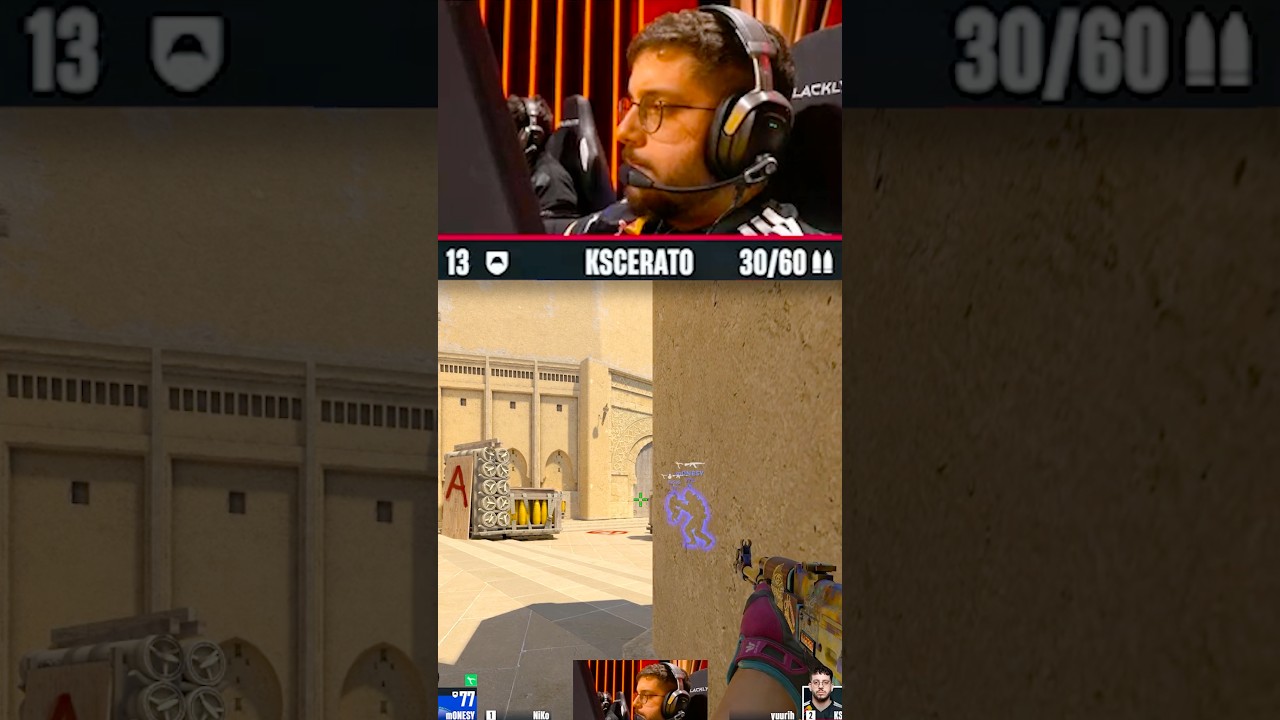 CS2 PRO HITS IMPOSSIBLE 1v4 CLUTCH