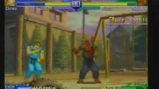 SFA3- V-ISM Dan (Makoto) vs A-ISM Akuma (Sassa)
