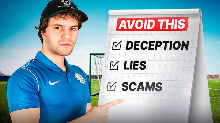 Deception, Lies and Football Scams.