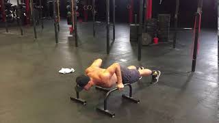 Parallette push ups