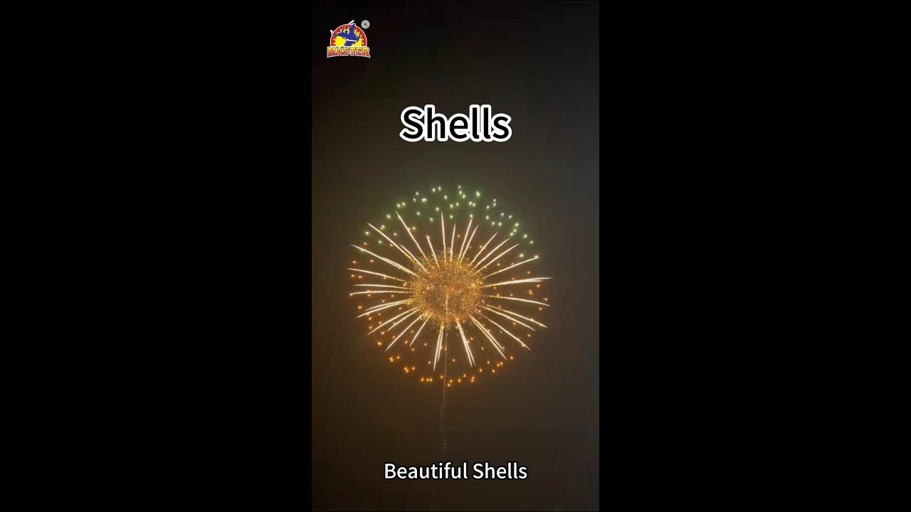 Shell Celebratory Beautiful Shells #celebration #fireworkstesting #Professional - YouTube