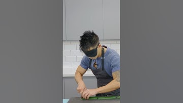 131 courgette cuts… BLINDFOLDED! 🥒