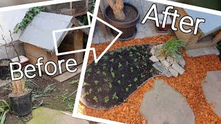 Yard work | I remodeled a corner of the garden