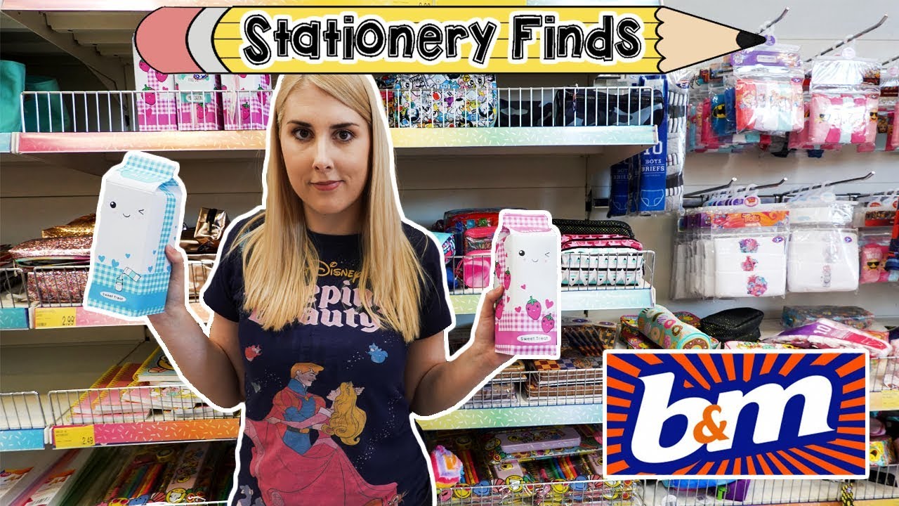 B&M BACK TO SCHOOL STATIONERY 2018